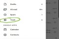 How do I empty email trash on Android?