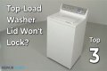 How do I take the lock off my Frigidaire washing machine