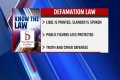 Libel - How To Discuss