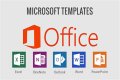 What can you do with Microsoft Office templates?