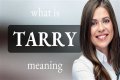 What is the meaning of tarry not?
